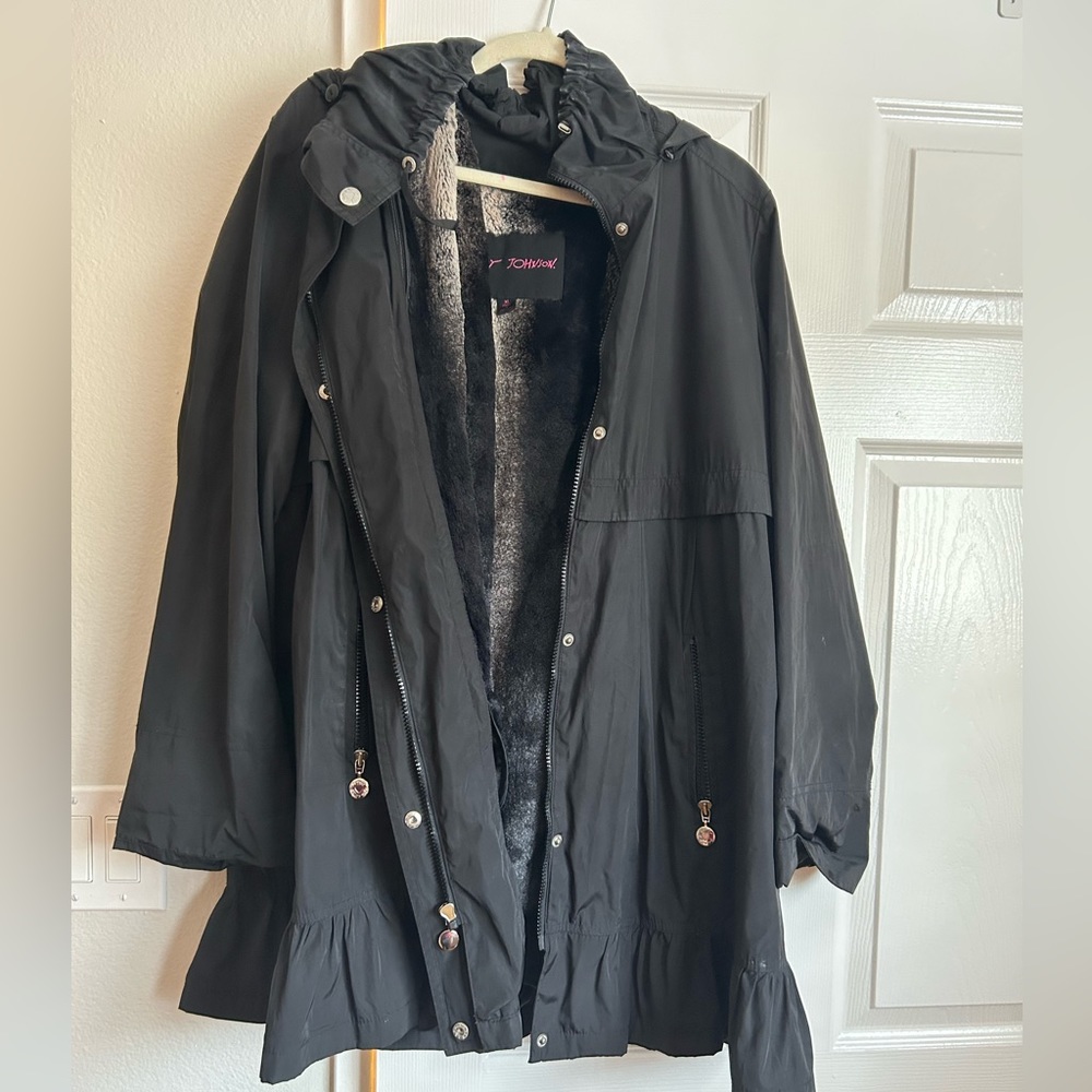 Betsy Johnson Rain Jacket